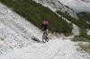 Mountainbike in den Alpen