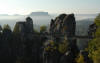 Die Bastei in der schsischen Schweiz