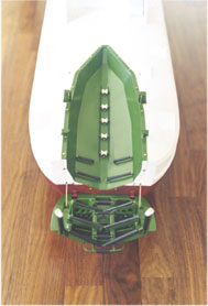 SK Hermann Helms - das Heck mit Wanne